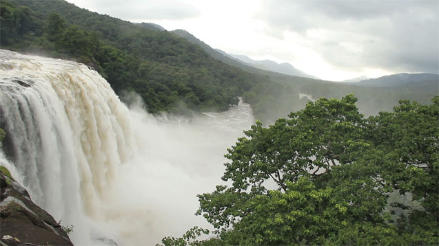 Athirapally-Waterfalls Athirapally-Waterfalls